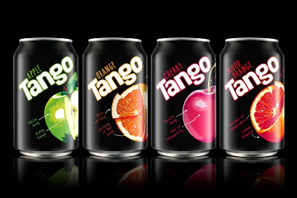 Brandhouse Redesigns British Soft Drink Brand Tango