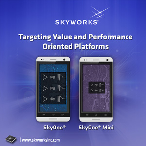 Skyworks Ramps Skyone Mini for LTE Smartphones