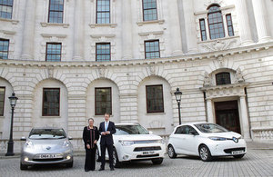 UK Government to Add 100 EVs to Its Fleet