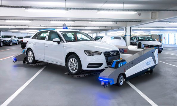 Audi Uses Robots at Ingolstadt Plant in Germany