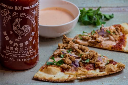 PizzaRev Launches Sriracha Sausage Pizza in US
