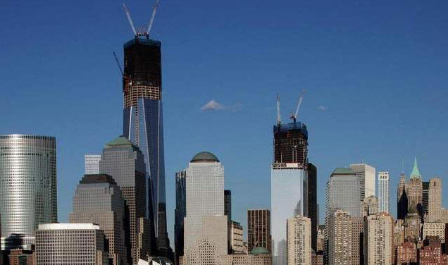 One World Trade Center Steel Skeleton Completed