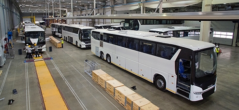 Scania Starts Production of City Buses in Indian Plant