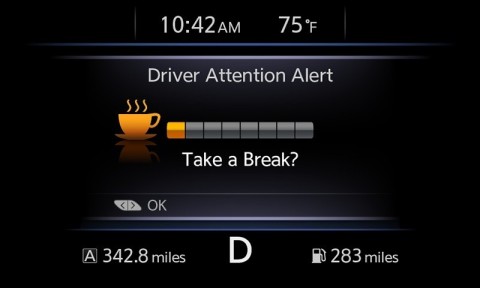 Nissan Introduces Driver Attention Alert for Passenger Safety