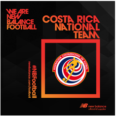 New Balance Football Announces Sponsorship of Costa Rican Football Federation