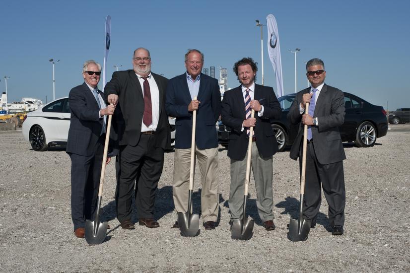 BMW Breaks Ground on Vehicle Distribution Center in Texas