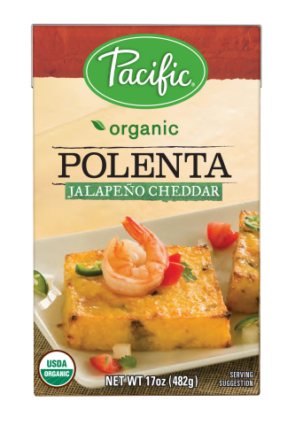 Pacific Foods Launches Pre-Cooked Organic Polenta in US