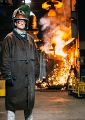 Victaulic Safety Coat Withstands Molten Metal Splash