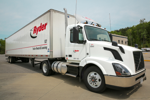 Ryder System Adds 1000 Automatic Transmission Trucks to North American Rental Fleet