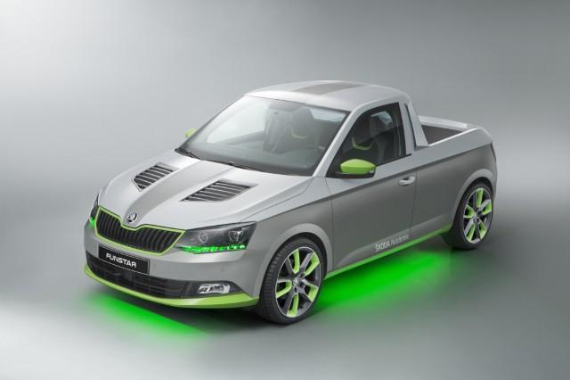 Trainees Build Concept Pickup Truck for Skoda