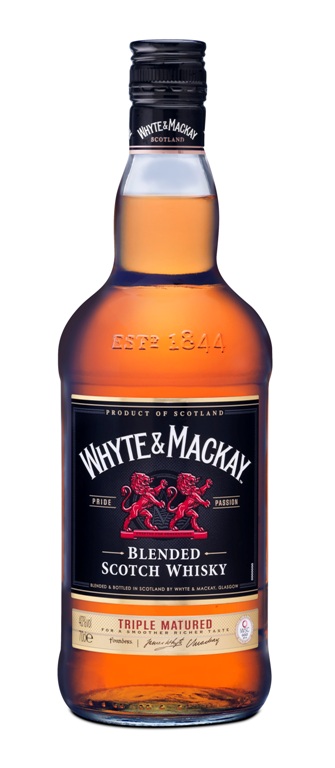 Whyte & Mackay Appears in a New Label Design