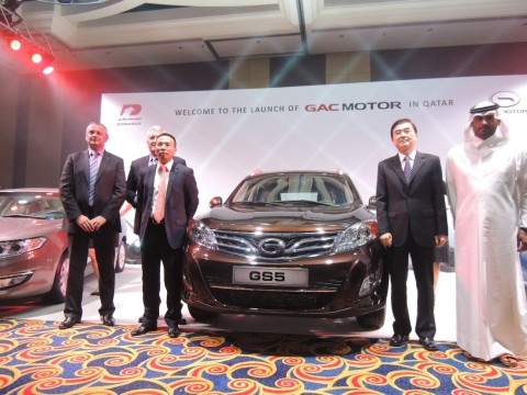 China's GAC Motor Expands in Middle East