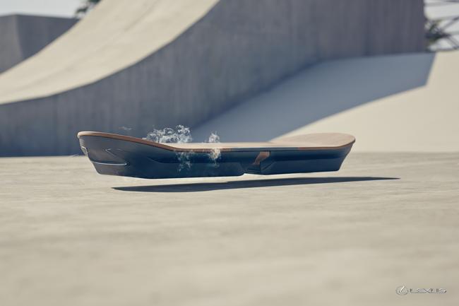 Lexus Designs Hoverboard with Magnetic Levitation