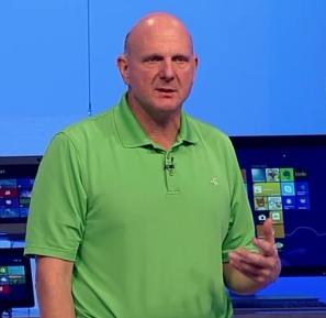 Ballmer Hails Windows 8 Momentum