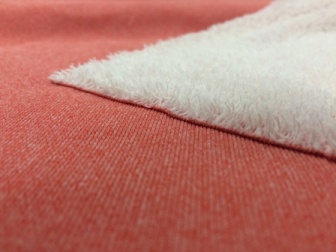 Teijin Polyester Fabric Shows Piling Structure of Toweling