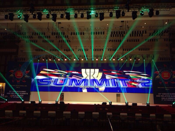 Chipshow P6 Full Color Indoor LED Display Screen in Brunei Asean Summit_1
