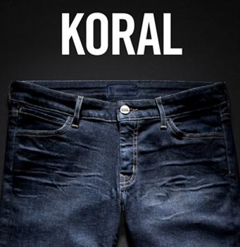 Koral Los Angeles Unveils Largest Denim Wall in London