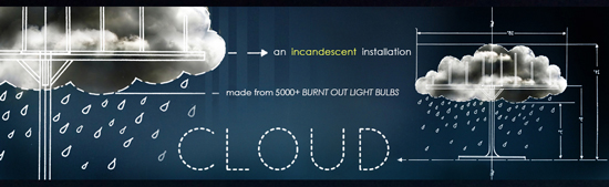 Cloud: Recreating an Electrical Cloud with 6, 000 Incandescent Lights_9