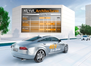 Continental Starts Developing Solutions for 48v Hybrid Architectures
