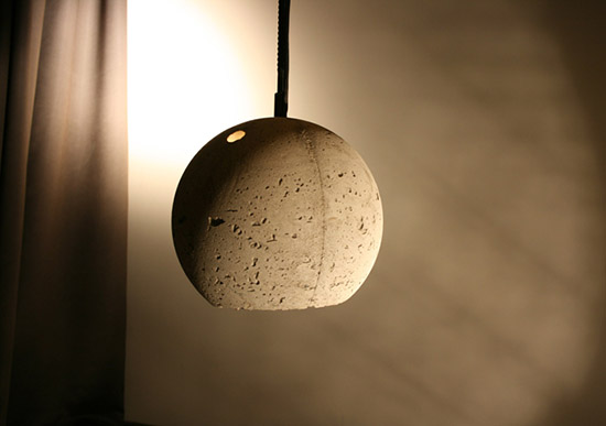 Berlin'S Hbc Pendant Lamps Made of Concrete?