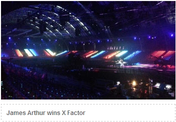Immersive on X Factor Live Final Duty