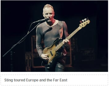 Sting Tours with DPA's D: Facto Mic