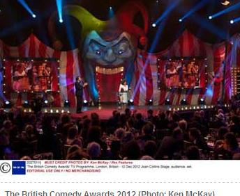 PRG at The British Comedy Awards 2012