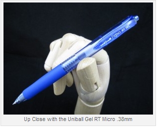 Uniball Gel Rt Micro. 38mm Pen Review_1