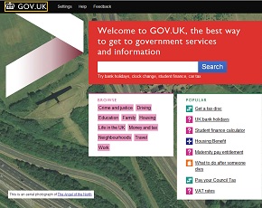 The Government Digital Service (GDS) Launches Gov. Uk Website
