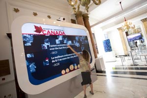 Christie's Technology at Canada Olympic House