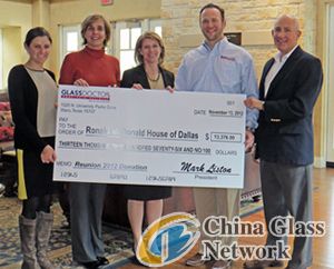 Glass Doctor Franchisees Make Donation to Ronald Mcdonald House of Dallas