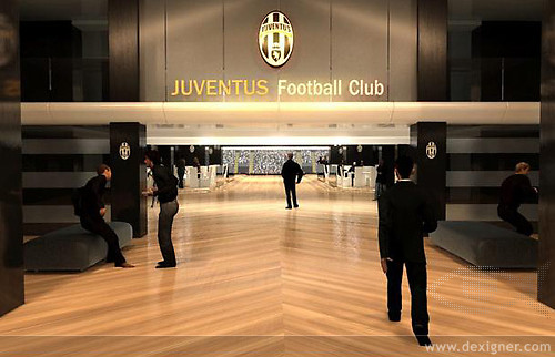 Juventus' New Stadium with Interiors Designed by Pininfarina