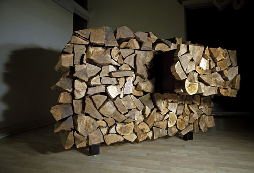 Chest of Drawers That Resembles a Stack of Firewood_2