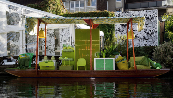 IKEA's Floating Market Place – Colorful Displays, Gondolas & Design_2