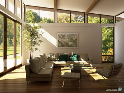 Contemporary Living Room Ideas: 3 Tips to Create Contemporary Living Room Design on Interior Design News
