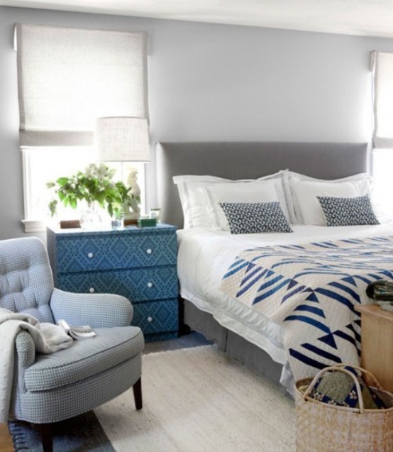 20 Beautiful Blue and Gray Bedrooms_5