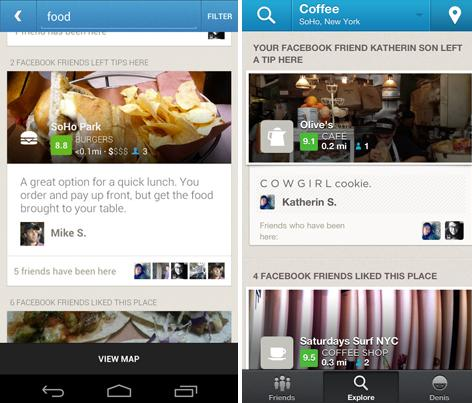 Foursquare Becomes More Personal, Shows Recommendations From Friends