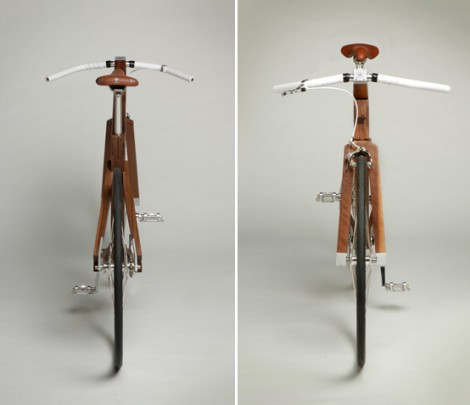 Lagomorph Design Uses Walnut Wood to Create Trendy Bikes_1