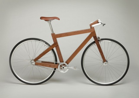 Lagomorph Design Uses Walnut Wood to Create Trendy Bikes_3
