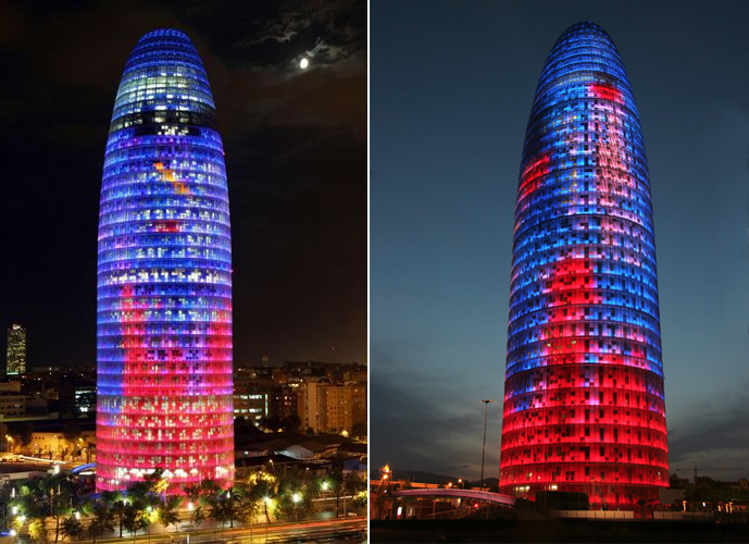 Ordinary Buildings by Day, Lighting Masterpieces by Night_4