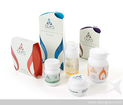 Burgopak Creates New Brand Identity and Packaging for Aura Health & Wellbeing