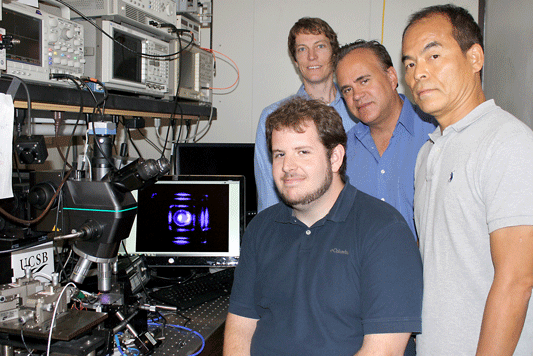 UCSB Develops First Violet Nonpolar Vertical-Cavity Laser