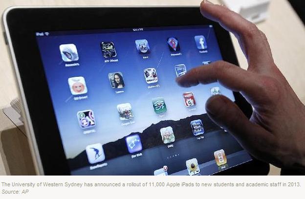 University to Roll out 11, 000 Apple iPads
