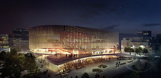 Team Led by 3xn Architects Wins Design Competition for Copenhagen Arena_3