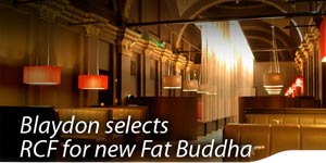Fat Buddha Restaurant Relies on Rcf