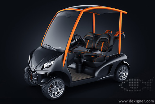 Garia Mansory Edition: Golf Car Customized as Luxury Supercar