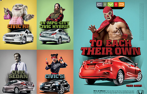 to Each Their Own: All-New Honda Civic Ad Campaign_2