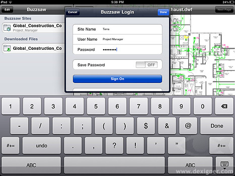 Autodesk Buzzsaw Mobile App: Access to Building and Construction Data on Ipad or Iphone_2