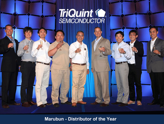 TriQuint Recognizes Top Sales Representatives and Distributors for 2011_2