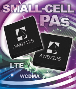 Anadigics Expands Family of Small-Cell Wireless Infrastructure Pas for Band 5 WCDMA and LTE Applications